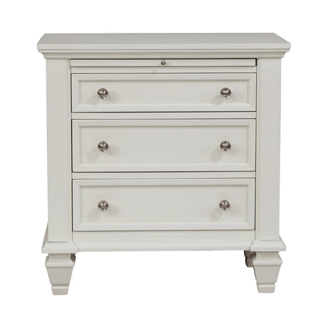 Sandy Beach Rectangular Mirror White - Ella Furniture