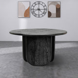 Benito Black Dining Table - Ella Furniture