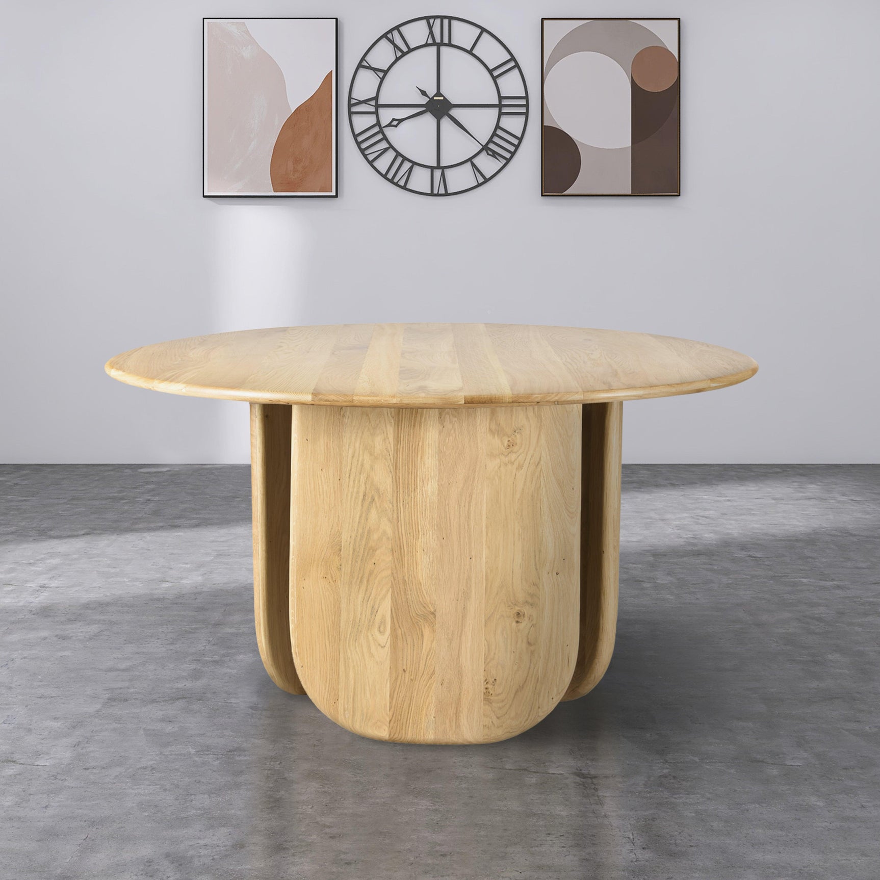Benito Natural Dining Table - Ella Furniture