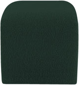 Odelia Green Boucle Fabric Bench - Ella Furniture