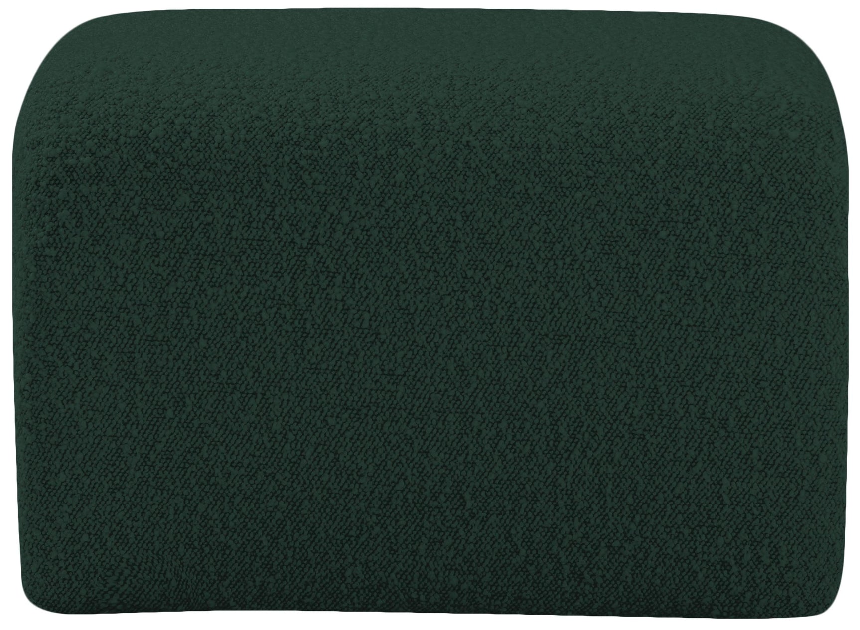 Odelia Green Boucle Fabric Bench - Ella Furniture