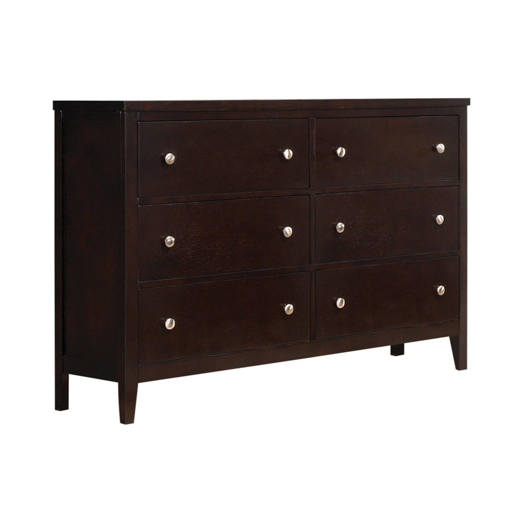 Carlton 2-Drawer Rectangular Nightstand Cappuccino - Ella Furniture