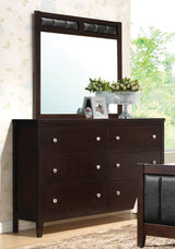 Carlton 2-Drawer Rectangular Nightstand Cappuccino - Ella Furniture