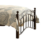 Averny Black Modern Contemporary Traditional Metal Twin Platform Bed - Ella Furniture