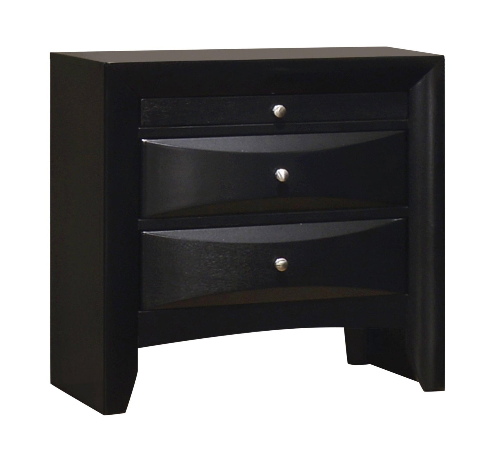 Briana Eastern King Platform Storage Bed Black - Ella Furniture