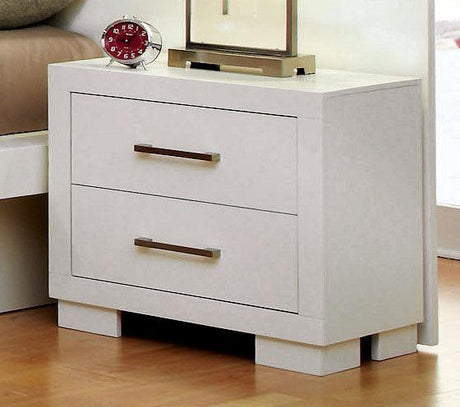 Jessica 5-Drawer Chest White - Ella Furniture