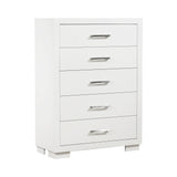 Jessica 6-Drawer Dresser White - Ella Furniture