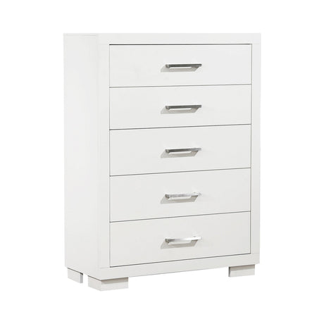 Jessica 6-Drawer Dresser White - Ella Furniture
