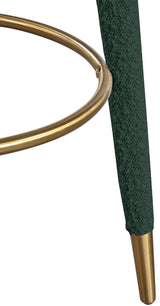 Coral Green Boucle Fabric Bar Stool - Ella Furniture