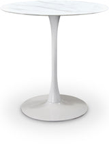 Tulip White 36" Counter Height Table - Ella Furniture