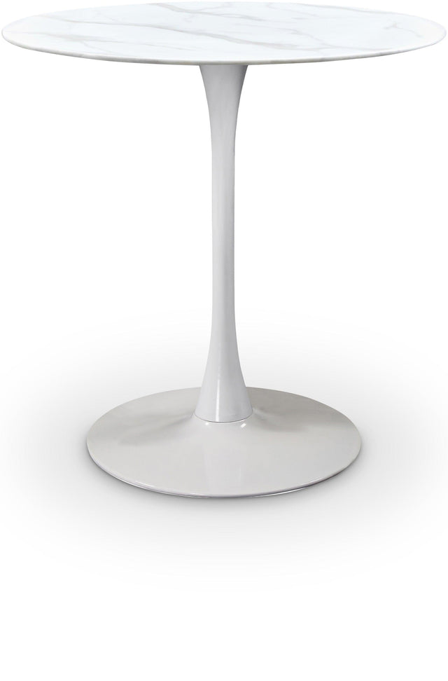Tulip White 36" Counter Height Table - Ella Furniture