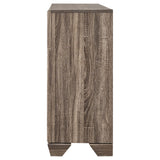 Kauffman 6-Drawer Dresser Washed Taupe - Ella Furniture