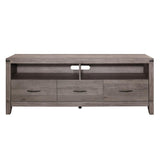 Woodrow Brownish Gray Modern Contemporary Industrial Premium Melamine Board Tv Console - Ella Furniture