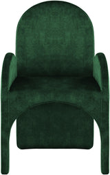 Summer Green Velvet Dining Arm Chair - Ella Furniture