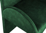 Summer Green Velvet Dining Arm Chair - Ella Furniture