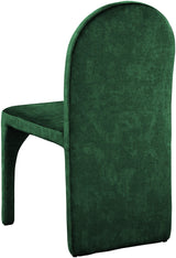Summer Green Velvet Dining Side Chair - Ella Furniture
