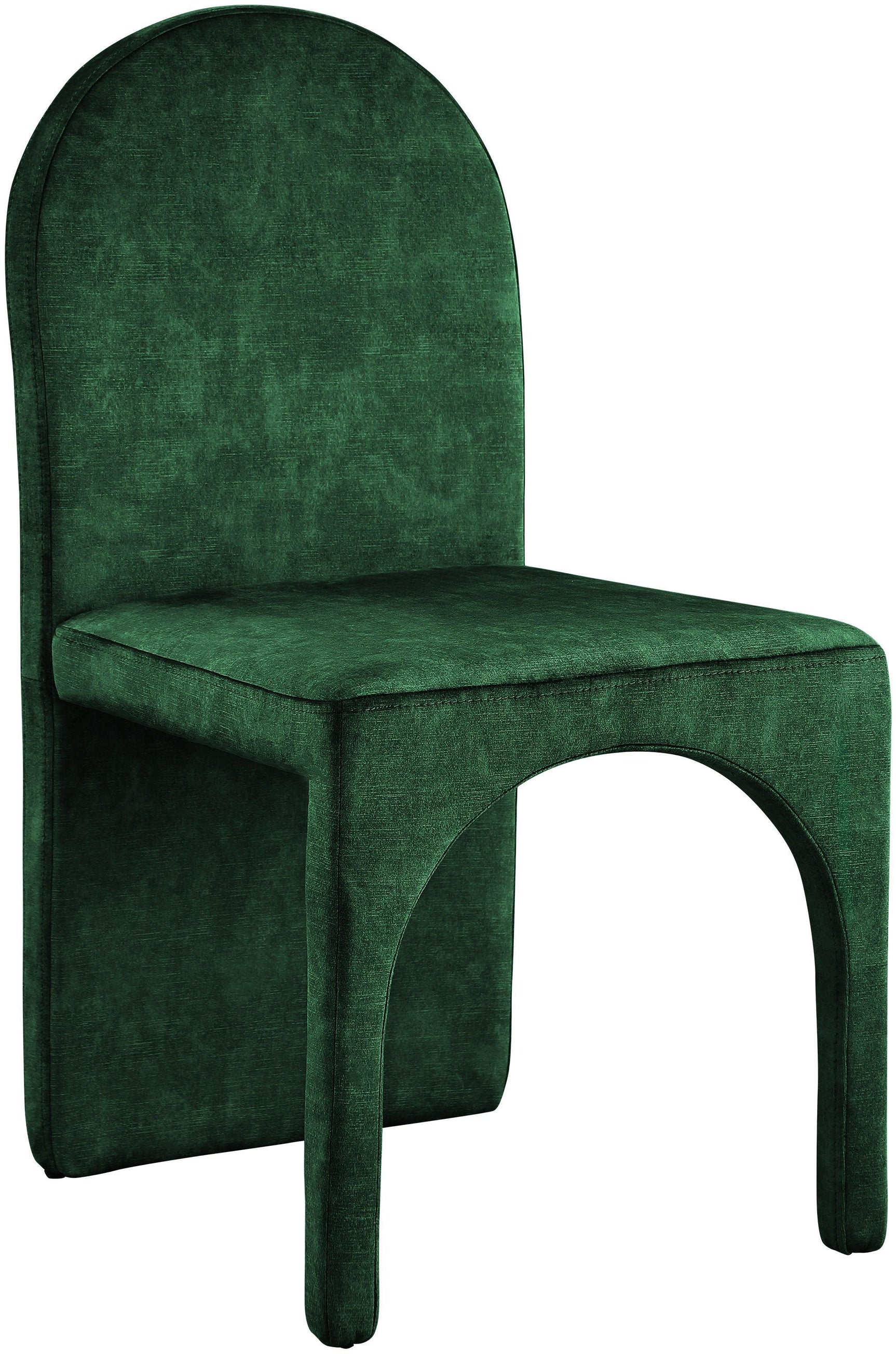 Summer Green Velvet Dining Side Chair - Ella Furniture