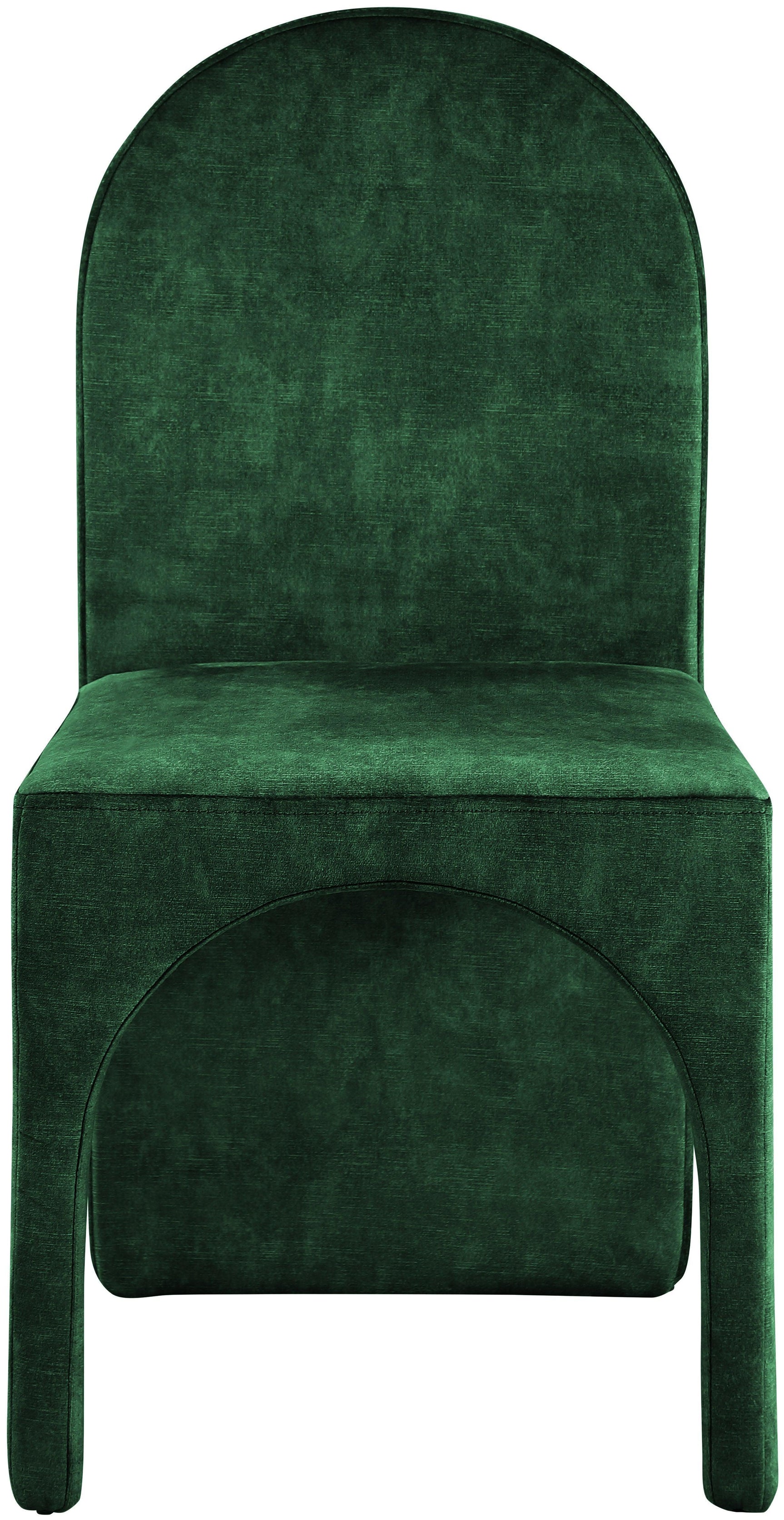 Summer Green Velvet Dining Side Chair - Ella Furniture