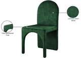 Summer Green Velvet Dining Side Chair - Ella Furniture
