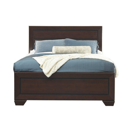 Kauffman 2-Drawer Nightstand Dark Cocoa - Ella Furniture