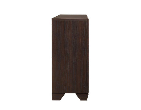 Kauffman 6-Drawer Dresser Dark Cocoa - Ella Furniture