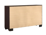 Kauffman 6-Drawer Dresser Dark Cocoa - Ella Furniture