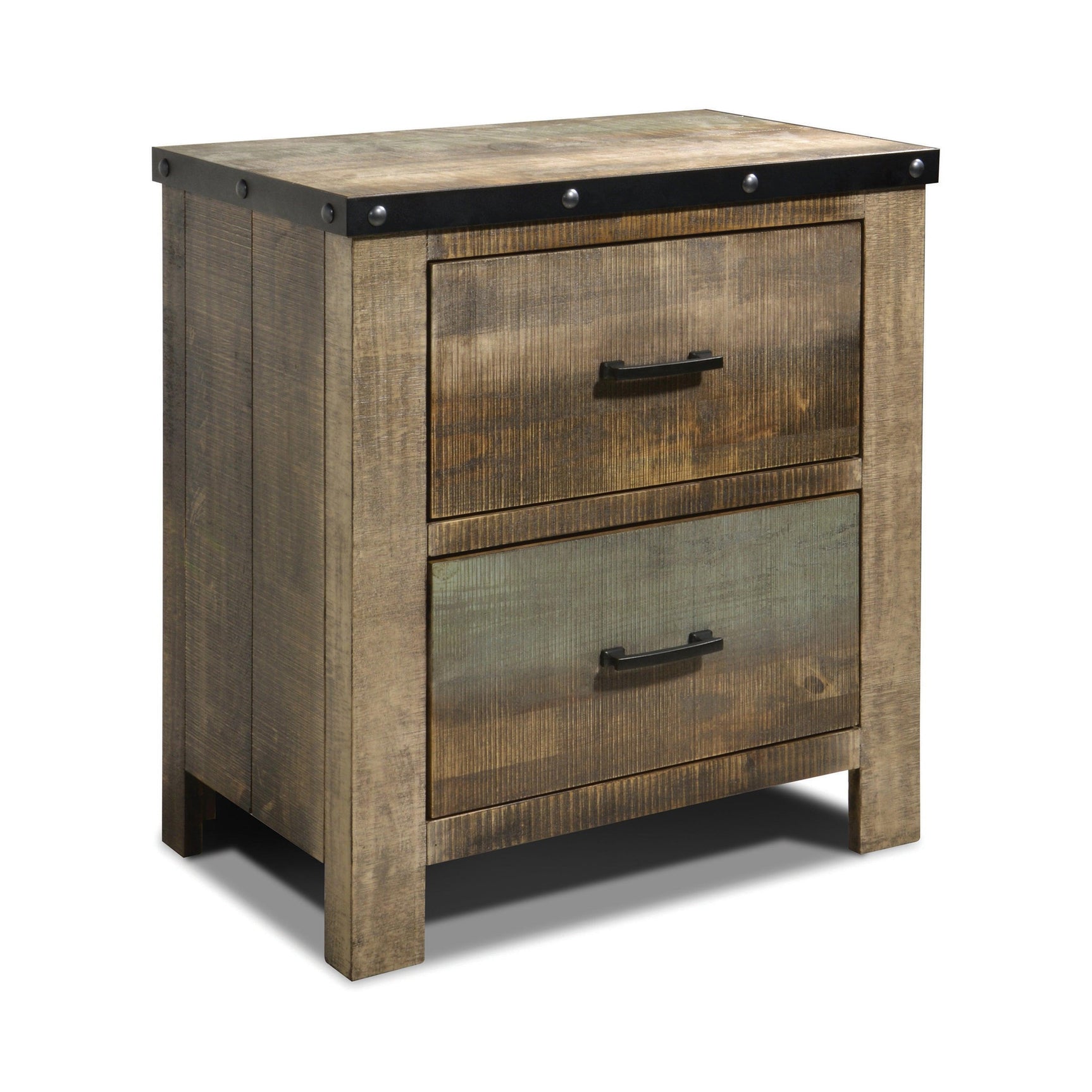 Sembene 5-Drawer Chest Antique Multi-color - Ella Furniture