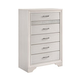 Miranda Eastern King 2-Drawer Storage Bed White - Ella Furniture