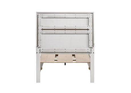 Miranda Twin Storage Bed White - Ella Furniture