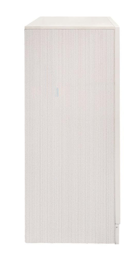 Miranda 7-Drawer Dresser White And Rhinestone - Ella Furniture