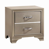 Beaumont 5-Drawer Rectangular Chest Champagne - Ella Furniture