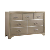 Beaumont 2-Drawer Rectangular Nightstand Champagne - Ella Furniture