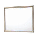 Beaumont Rectangular Mirror Champagne - Ella Furniture