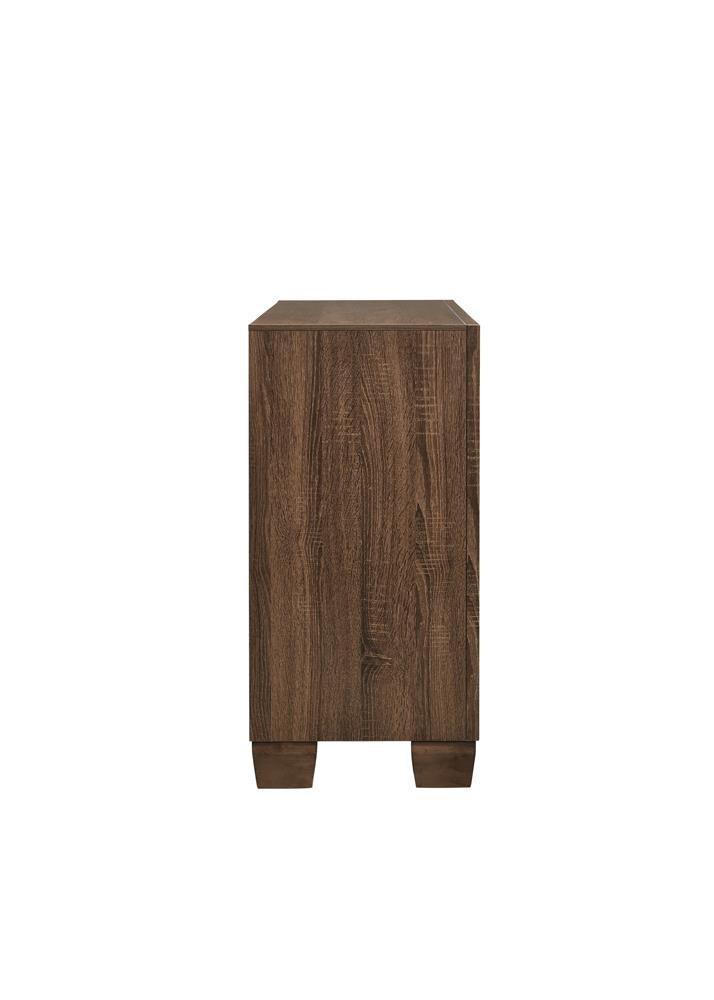 Brandon 6-Drawer Dresser Medium Warm Brown - Ella Furniture