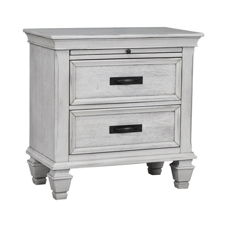 Franco 5-Drawer Dresser Antique White - Ella Furniture