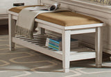 Franco Queen Panel Bed Antique White - Ella Furniture
