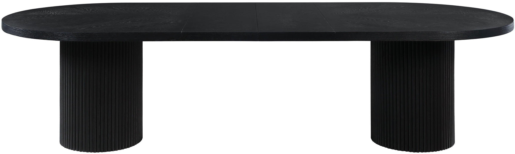 Belinda Black Oak Dining Table - Ella Furniture