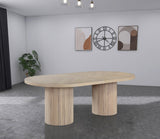 Belinda Natural Oak Dining Table - Ella Furniture