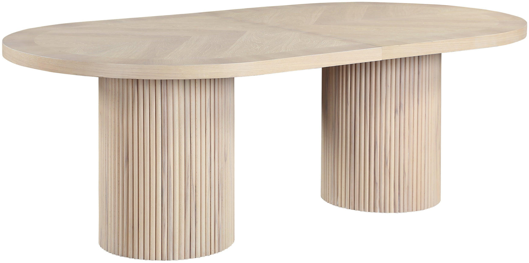 Belinda Natural Oak Dining Table - Ella Furniture