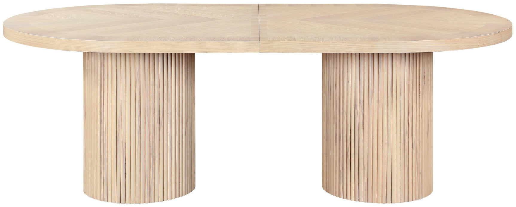 Belinda Natural Oak Dining Table - Ella Furniture