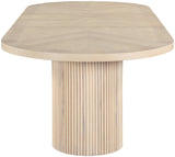 Belinda Natural Oak Dining Table - Ella Furniture
