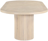 Belinda Natural Oak Dining Table - Ella Furniture