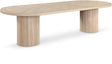 Belinda Natural Oak Dining Table - Ella Furniture