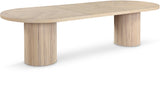 Belinda Natural Oak Dining Table - Ella Furniture