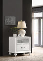 Barzini 2-Drawer Nightstand White - Ella Furniture