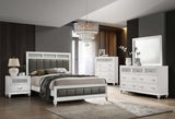 Barzini 7-Drawer Dresser White - Ella Furniture