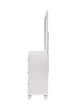 Barzini 7-Drawer Dresser White - Ella Furniture