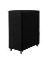 Deanna 5-Drawer Rectangular Chest Black - Ella Furniture