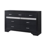 Miranda Queen 2-Drawer Storage Bed Black - Ella Furniture