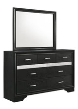 Miranda Rectangular Mirror Black - Ella Furniture